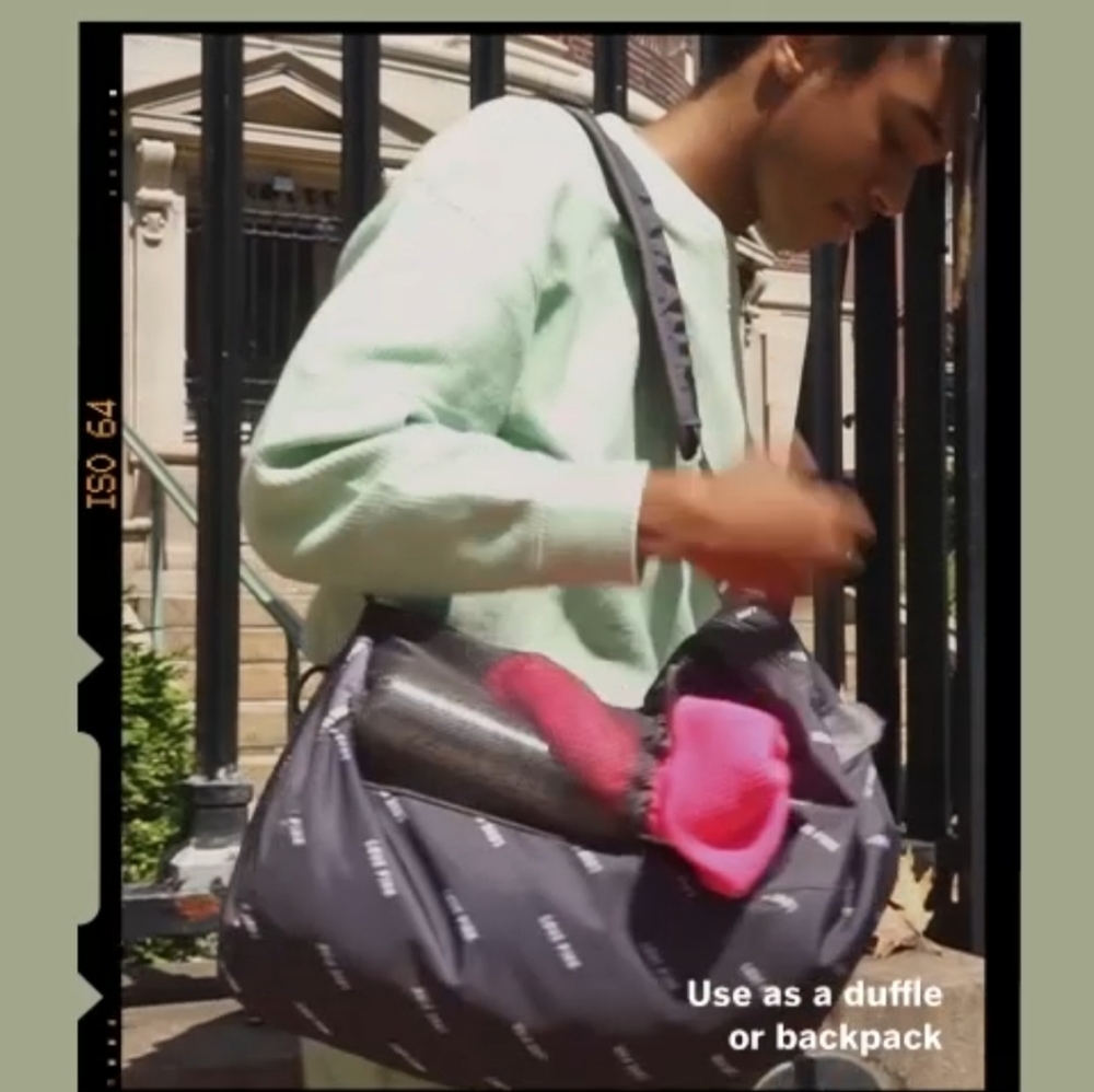 PINK Convertible duffle backpack NWT - Picture 8 of 10